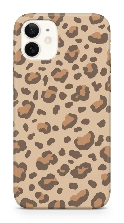 iPhone 11 Kılıf - Sarı Leopar Desenli featured