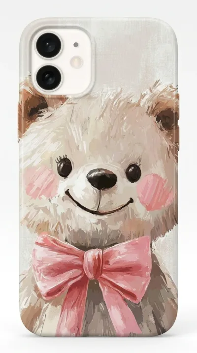 iPhone 11 Kılıf - Sevimli Peluş Ayı featured