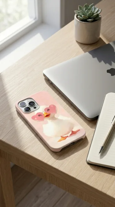 iPhone 12 Pro Kılıf - Küçük Sevimli Ördek Yavrusu gallery 1