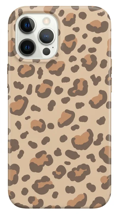 iPhone 12 Pro Kılıf - Pastel Leopar Deseni featured