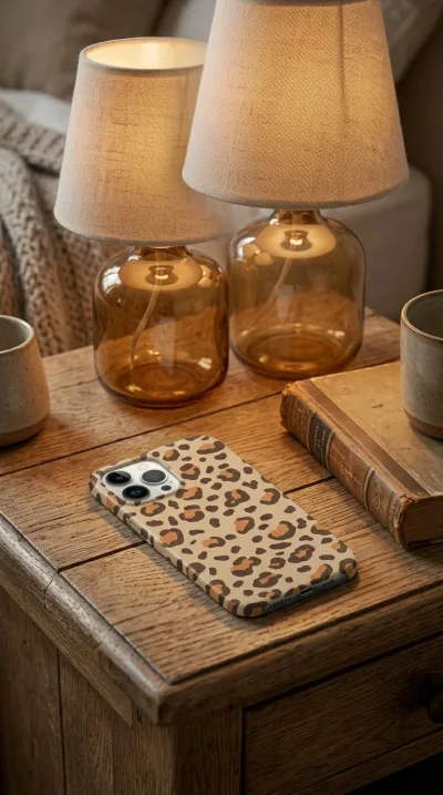 iPhone 12 Pro Max Kılıf - Pastel Leopar Deseni gallery 1