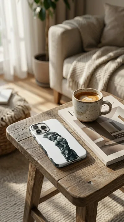 iPhone 13 Pro Kılıf - Yalnız Savaşçı Şovalye gallery 1