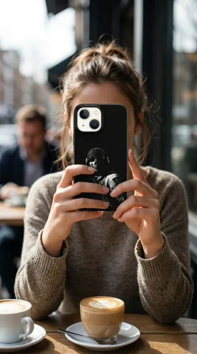 iPhone 14 Plus Kılıf - Ghost Solo Özel Tasarım gallery 1