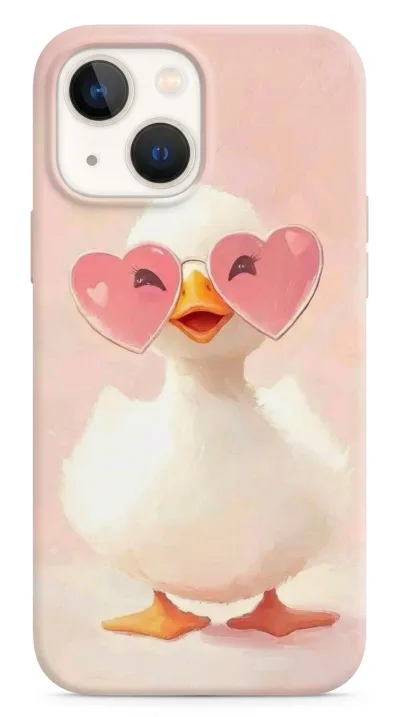 iPhone 14 Plus Kılıf - Küçük Sevimli Ördek Yavrusu featured