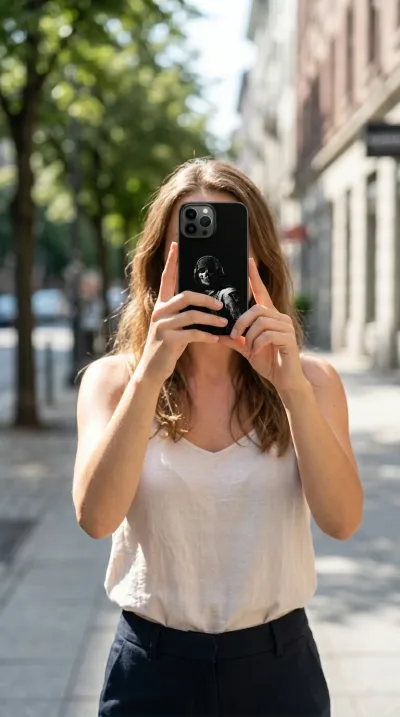 iPhone 14 Pro Kılıf - Ghost Solo Özel Tasarım gallery 1