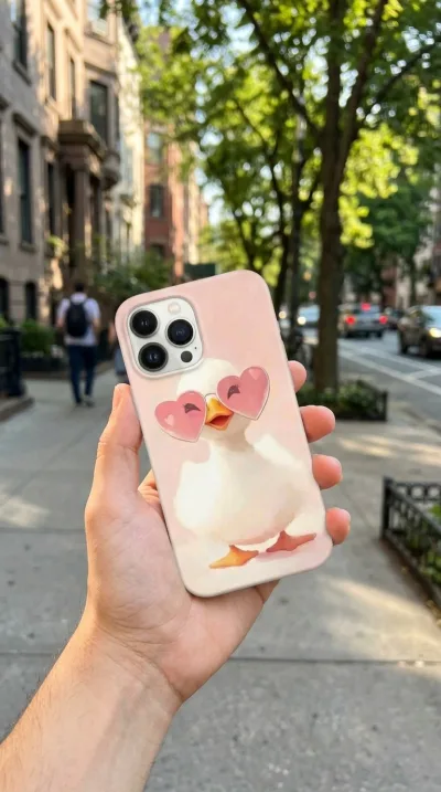 iPhone 14 Pro Kılıf - Küçük Sevimli Ördek Yavrusu gallery 1