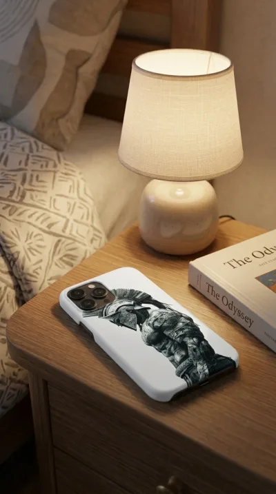 iPhone 14 Pro Kılıf - Yalnız Savaşçı Şovalye gallery 1