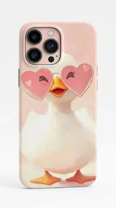 iPhone 14 Pro Max Kılıf - Küçük Sevimli Ördek Yavrusu featured