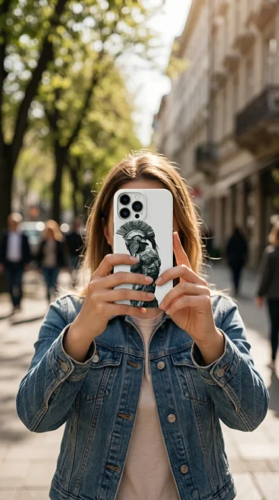 iPhone 14 Pro Max Kılıf - Yalnız Savaşçı Şovalye gallery 1