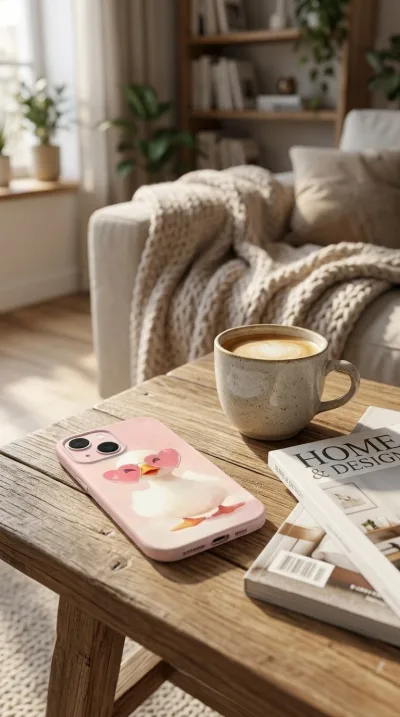 iPhone 15 Plus Kılıf - Küçük Sevimli Ördek Yavrusu gallery 1