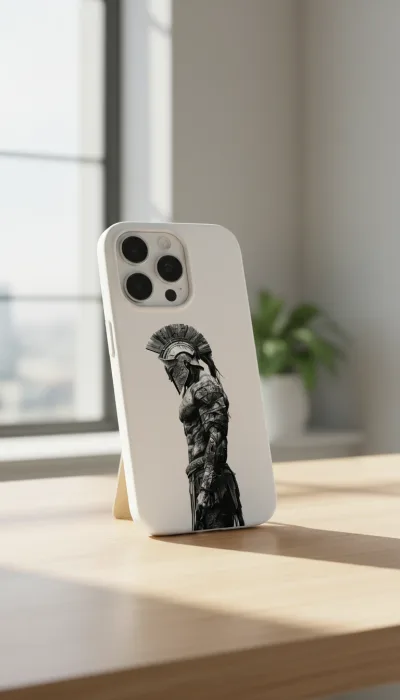 iPhone 16 Pro Max Kılıf - Yalnız Savaşçı Şovalye gallery 1