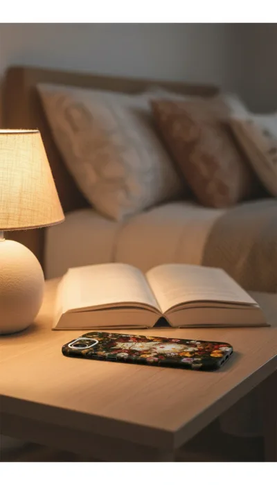 iPhone 16E Kılıf - Çiçek Bahçesinde Uyuyan Kedi gallery 1