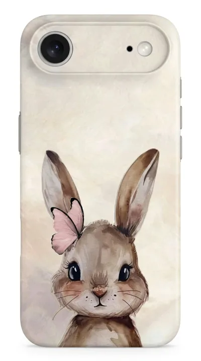 iPhone 17 Air Kılıf - Sevimli Küçük Tavşan Çizim featured