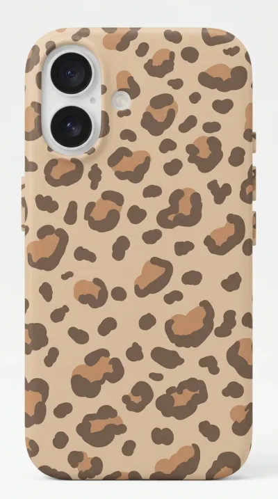 iPhone 17 Kılıf - Pastel Leopar Deseni featured