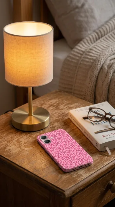 iPhone 17 Kılıf - Pembe Canlı Leopar Desen gallery 1