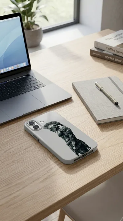 iPhone 17 Kılıf - Yalnız Savaşçı Şovalye gallery 1