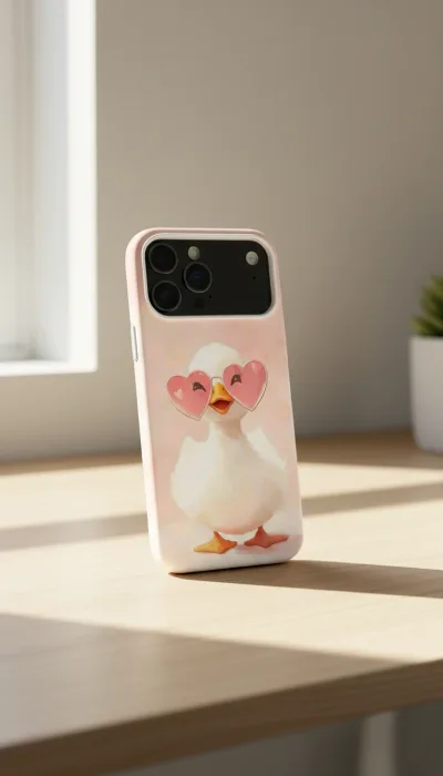 iPhone 17 Pro Kılıf - Küçük Sevimli Ördek Yavrusu gallery 1