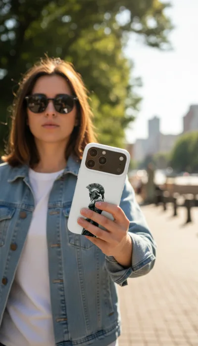 iPhone 17 Pro Max Kılıf - Yalnız Savaşçı Şovalye gallery 1