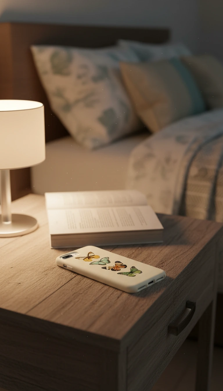 iPhone 7 Plus Kılıf - Dört Renkli Kelebek gallery 1