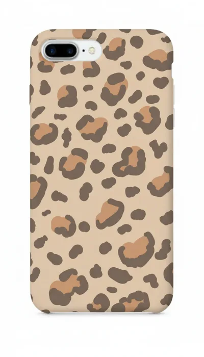iPhone 7 Plus Kılıf - Pastel Leopar Deseni featured