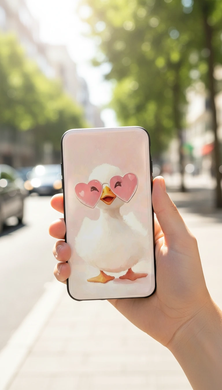 iPhone 8 Kılıf - Küçük Sevimli Ördek Yavrusu gallery 2
