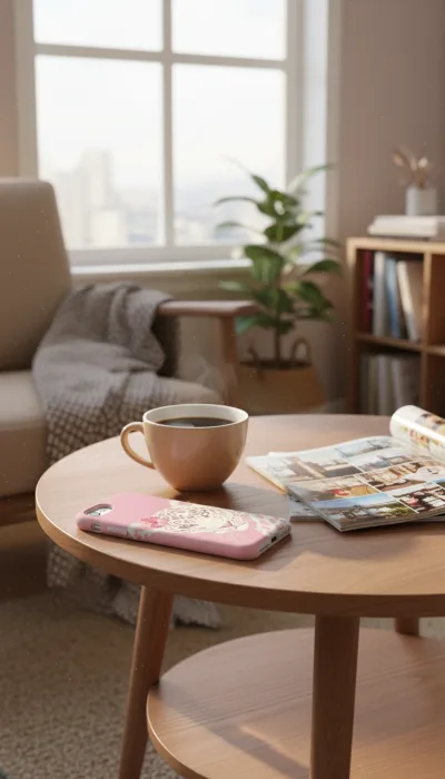 iPhone SE Kılıf - Pembe Çiçekli Leopar gallery 1